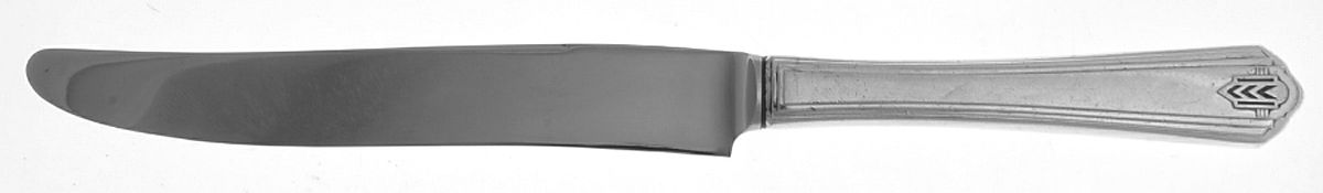 Chevron (Silverplate, 1930) New French Hollow Knife by Oneida Silver-1