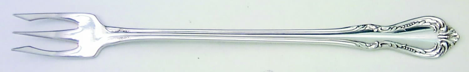 Chalice-Harmony (Silverplate, 1958) Cocktail/Seafood Fork by Oneida Silver-1