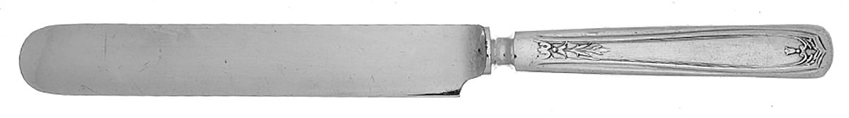Chippendale (Silverplate, 1919) Blunt Solid Knife by Oneida Silver-1