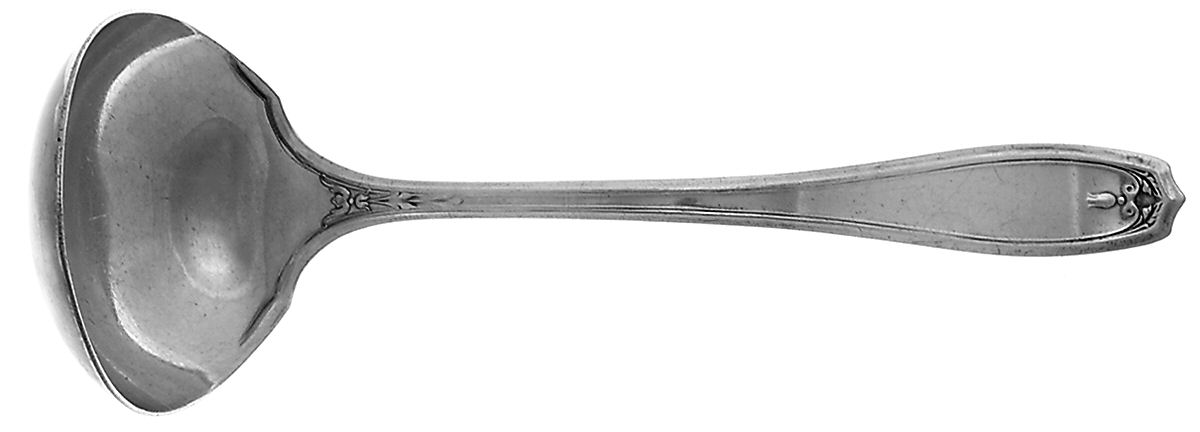 Chippendale (Silverplate, 1919) Solid Gravy Ladle by Oneida Silver-1