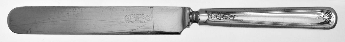 Chippendale (Silverplate, 1919) Tea Knife Solid Piece by Oneida Silver-1