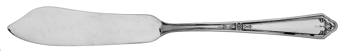 Chatelaine-Sonia (Silverplate, 1930) Flat Handle Master Butter Knife by Oneida Silver-1