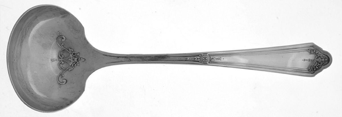 Chatelaine-Sonia (Silverplate, 1930) Solid Gravy Ladle by Oneida Silver-1