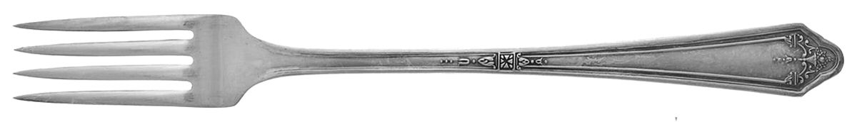 Chatelaine-Sonia (Silverplate, 1930) Grille Fork (Viande) by Oneida Silver-1
