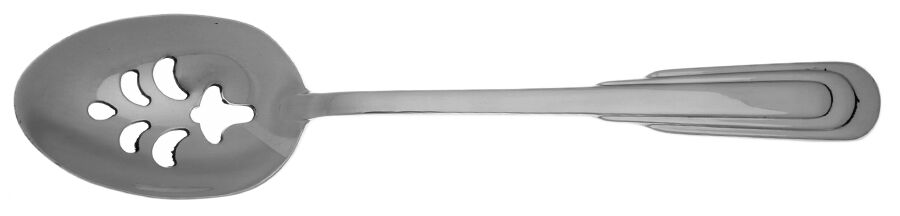 Cityscape (Stainless) Pierced Tablespoon (Serving Spoon) HC by Oneida Silver-1
