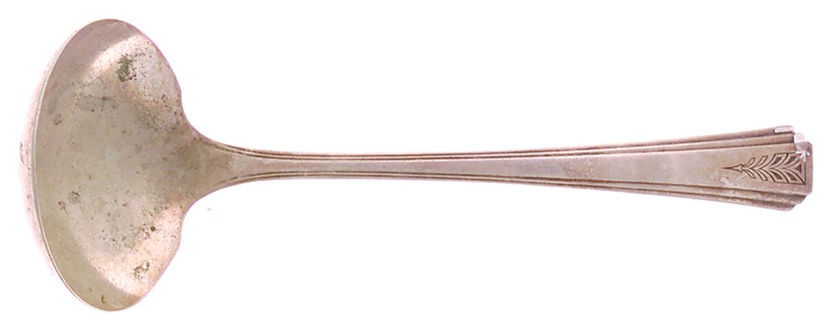 Clarion (Silverplate, 1931) Solid Gravy Ladle by Oneida Silver-1