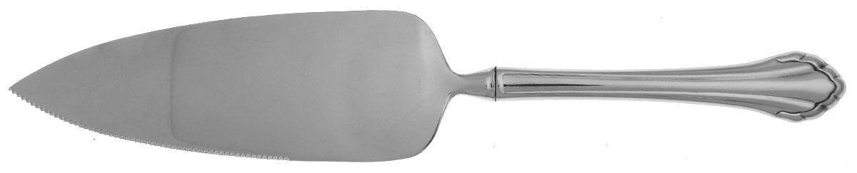 Clarette (Stainless) Pie Server with Serrated Stainless Blade HC by Oneida Silver-1