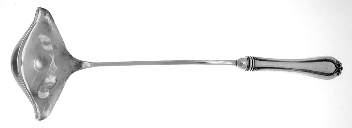 Classic (Silverplate, 1911) Punch Ladle with Silverplate Bowl by Oneida Silver-1