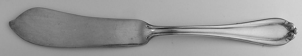 Classic (Silverplate, 1911) Flat Handle Master Butter Knife by Oneida Silver-1