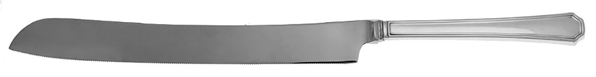 Clairhill-Fairhill (Silverplate, 1978) Wedding Cake Knife with Stainless Blade HC by Oneida Silver-1