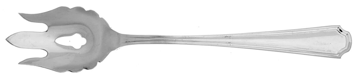 Clairhill-Fairhill (Silverplate, 1978) Vegetable Serving Fork Solid  HC by Oneida Silver-1