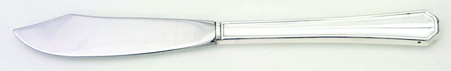 Clairhill-Fairhill (Silverplate, 1978) Individual Fish Knife with Stainless Blade by Oneida Silver-1