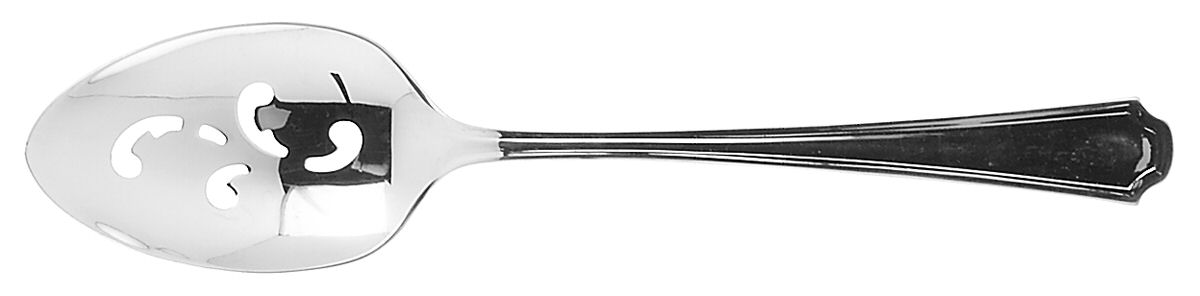 Clairhill-Fairhill (Silverplate, 1978) Pierced Tablespoon (Serving Spoon) by Oneida Silver-1