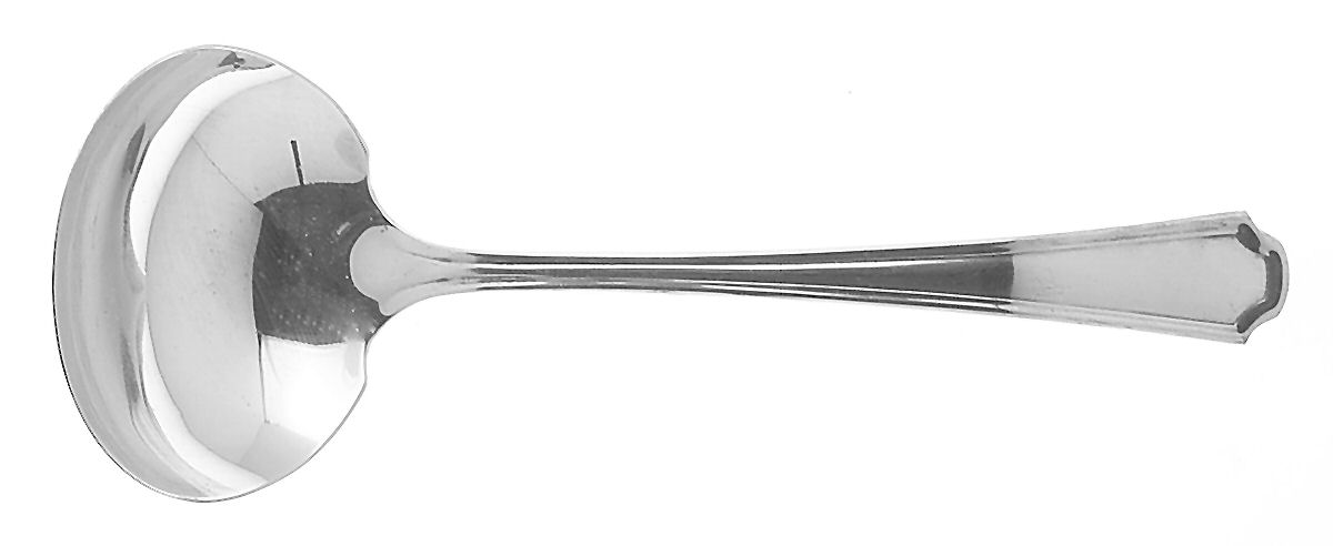 Clairhill-Fairhill (Silverplate, 1978) Solid Gravy Ladle by Oneida Silver-1