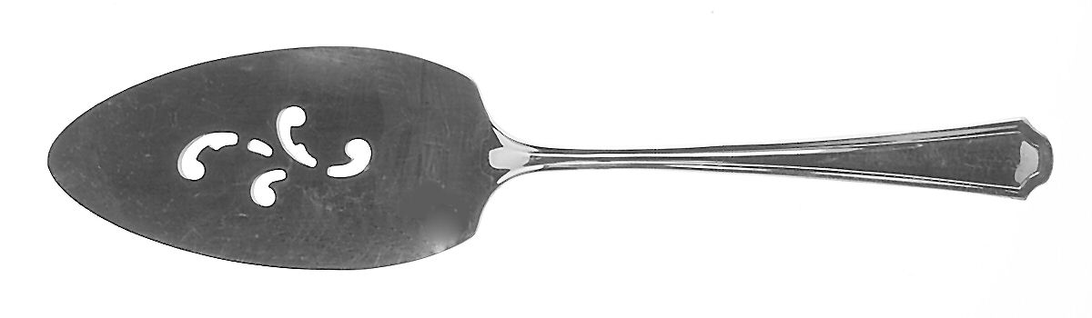 Clairhill-Fairhill (Silverplate, 1978) Solid Pierced Pie Server by Oneida Silver-1