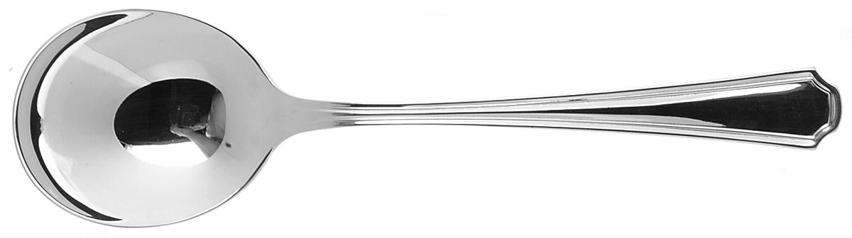 Clairhill-Fairhill (Silverplate, 1978) Round Bowl Soup Spoon (Gumbo) by Oneida Silver-1