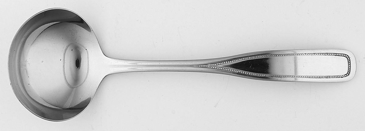 Classic Harmony (Stainless) Solid Gravy Ladle by Oneida Silver-1