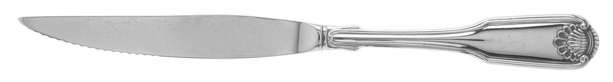 Classic Shell (Stainless) Individual Steak Knife Hollow Handle by Oneida Silver-1