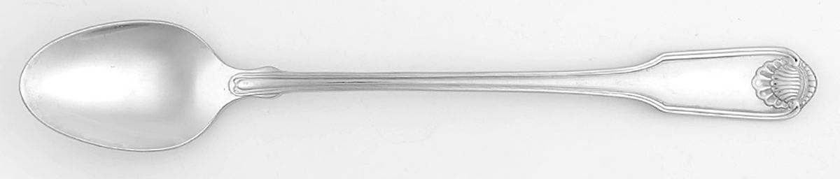 Classic Shell (Stainless) Iced Tea Spoon by Oneida Silver-1