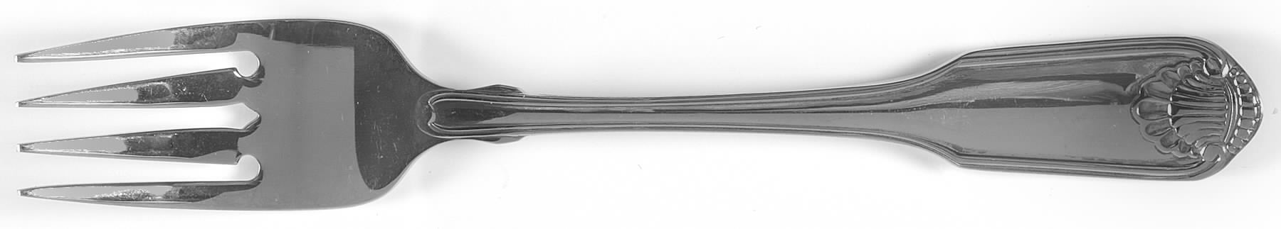 Classic Shell (Stainless) Individual Salad Fork by Oneida Silver-1