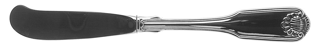 Classic Shell (Stainless) Butter Spreader Hollow Hdl-Paddle/Stainless Blade by Oneida Silver-1