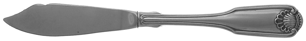 Classic Shell (Stainless) Hollow Handle Master Butter Knife by Oneida Silver-1