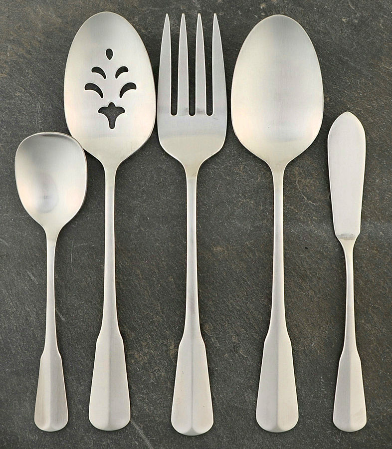Colonial Artistry (Stainless) 5 Piece Hostess Set by Oneida Silver-1