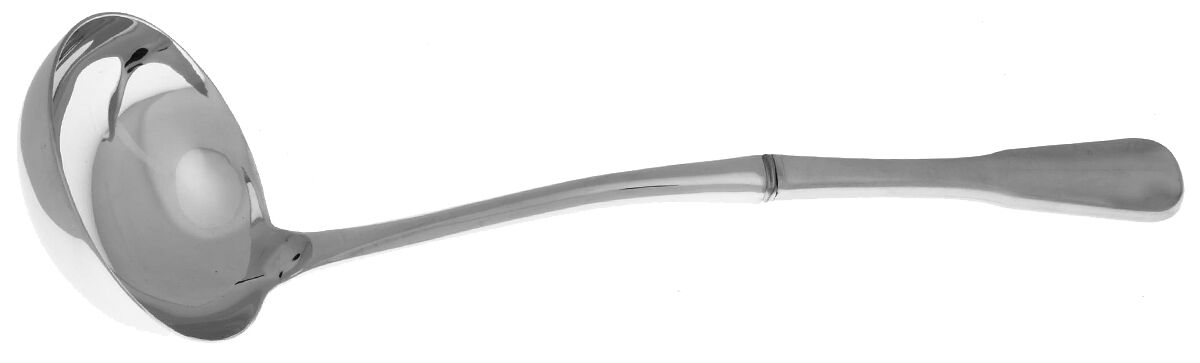 Colonial Artistry (Stainless) Soup Ladle with Stainless Bowl HC by Oneida Silver-1