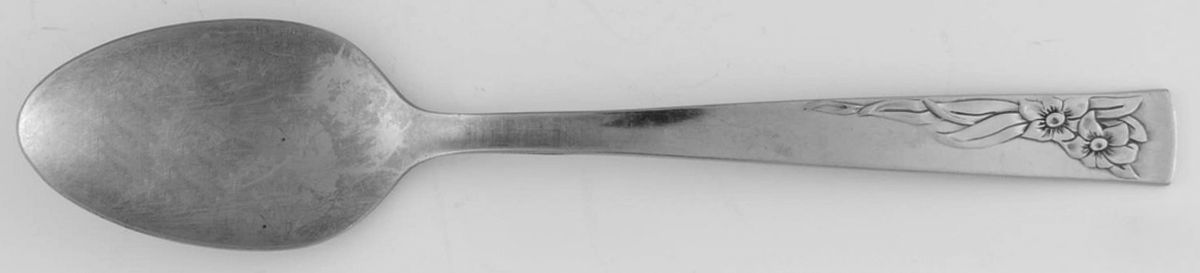 Cobblestone (Stainless) Teaspoon by Oneida Silver-1