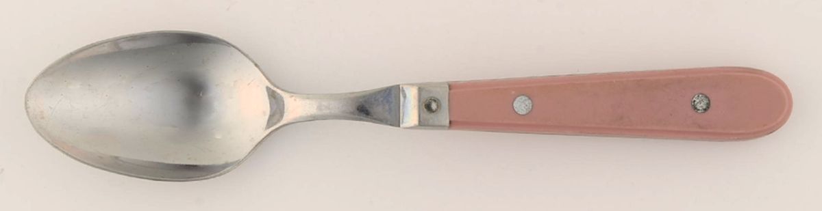 Country Color-Country Rose Teaspoon by Oneida Silver-1