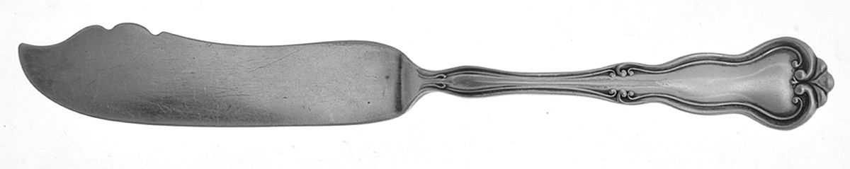 Colonial (Silverplate, 1908) Flat Handle Master Butter Knife by Oneida Silver-1