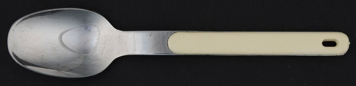 Colormate-White (Stainless) Teaspoon by Oneida Silver-1