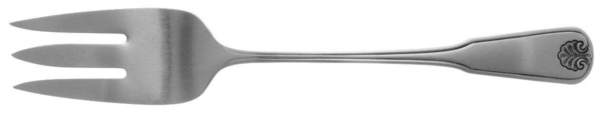 Colonial Mood (Stainless) Medium Solid Cold Meat Serving Fork by Oneida Silver-1