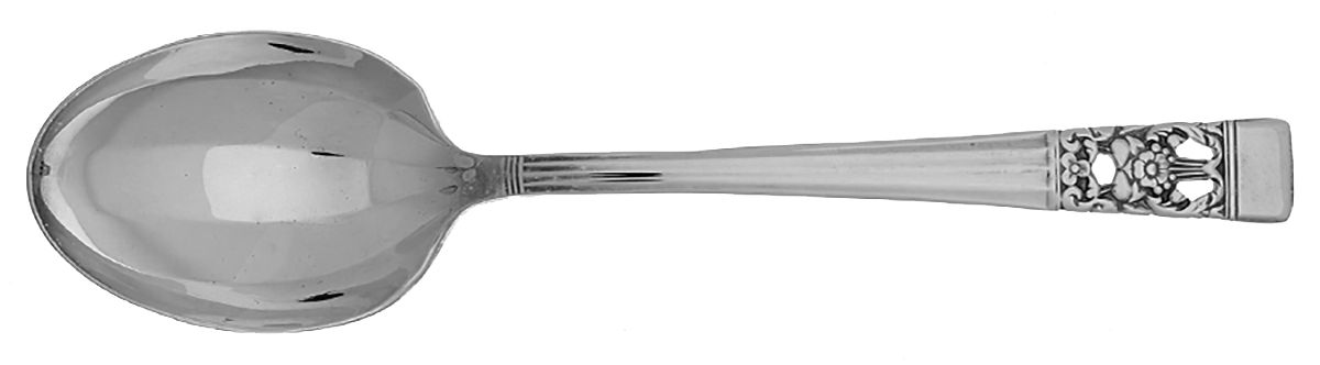 Coronation (Silverplate, 1936, No Mono) Sugar Spoon by Oneida Silver-1