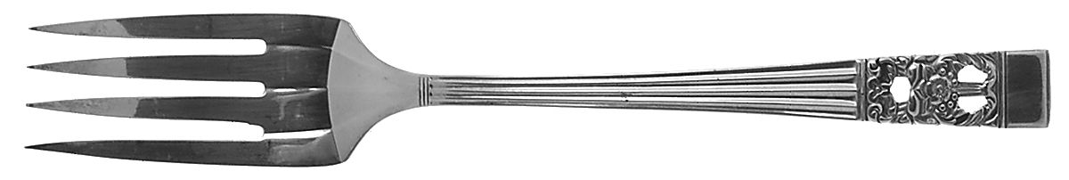 Coronation (Silverplate, 1936, No Mono) Individual Salad Fork by Oneida Silver-1