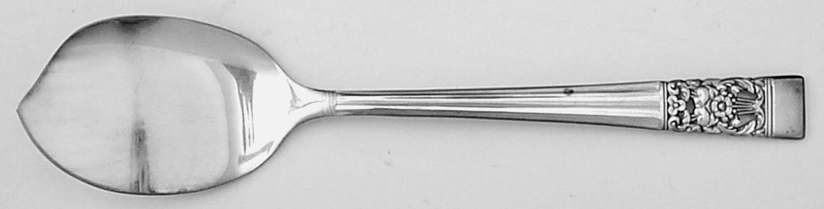 Coronation (Silverplate, 1936, No Mono) Large Solid Jelly Server by Oneida Silver-1