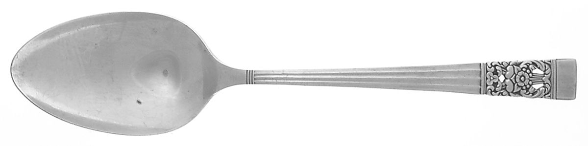 Coronation (Silverplate, 1936, No Mono) Tablespoon (Serving Spoon) by Oneida Silver-1