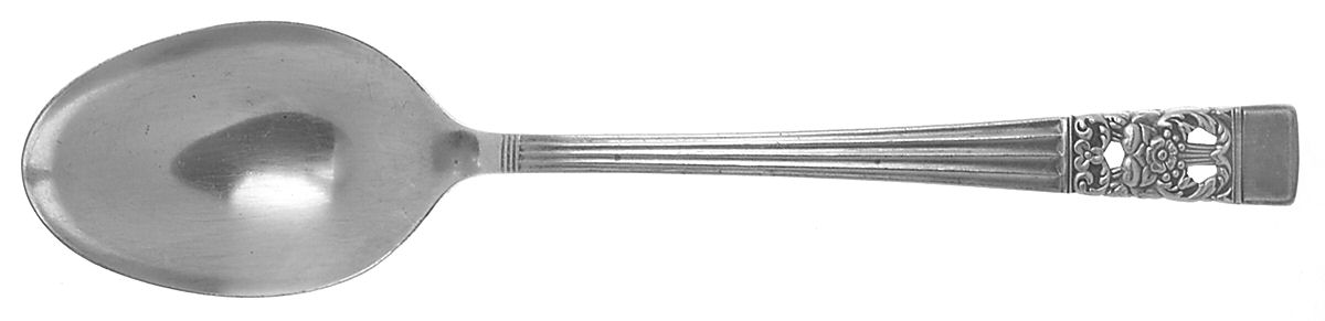 Coronation (Silverplate, 1936, No Mono) Place/Oval Soup Spoon by Oneida Silver-1