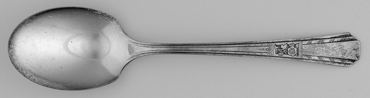 Coronet (Silverplate, 1933) Sugar Spoon by Oneida Silver-1