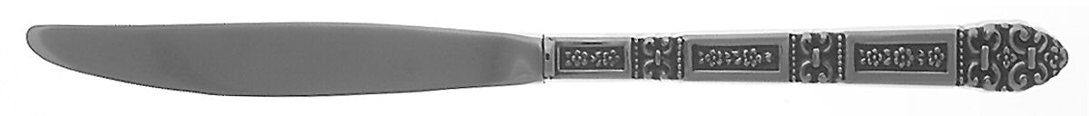 Coronation (Stainless, Black Accent) Modern Hollow Knife by Oneida Silver-1