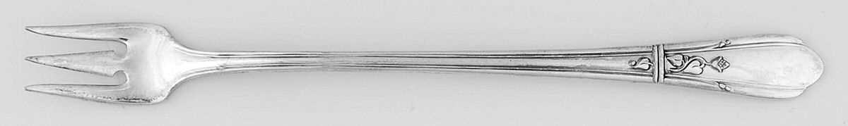Countess II (Silverplate, 1936) Cocktail/Seafood Fork by Oneida Silver-1