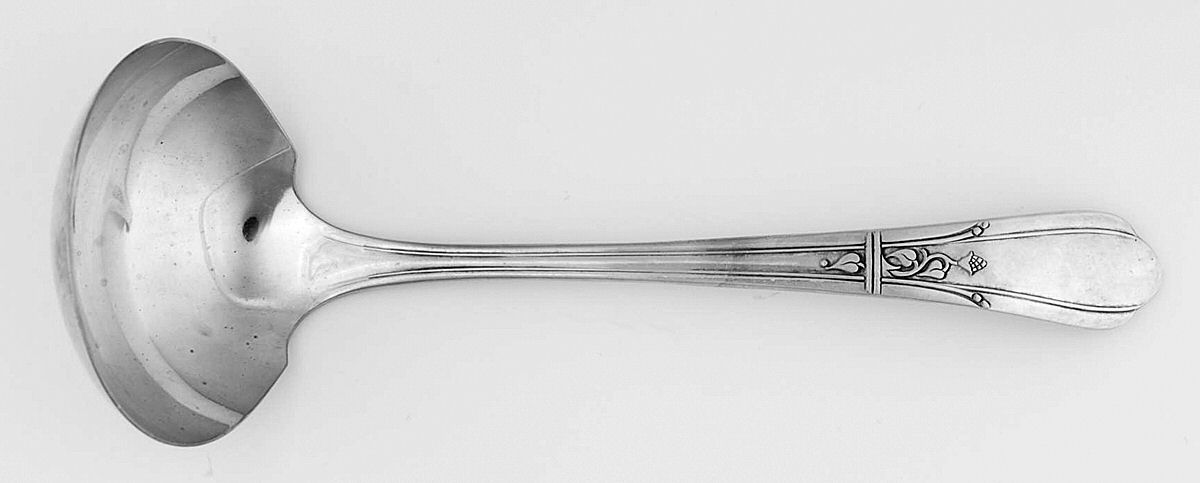 Countess II (Silverplate, 1936) Solid Gravy Ladle by Oneida Silver-1
