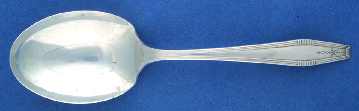 Countess I (Silverplate, 1929) Solid Smooth Casserole Spoon by Oneida Silver-1