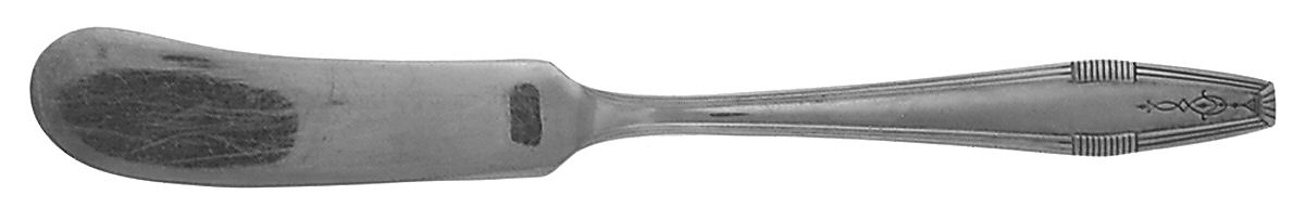Countess I (Silverplate, 1929) Flat Handle Butter Spreader by Oneida Silver-1