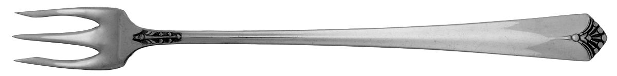 Courtney (Silverplate, 1935) Cocktail/Seafood Fork by Oneida Silver-1