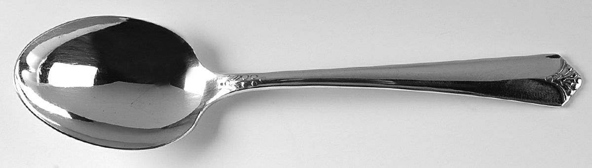 Courtney (Silverplate, 1935) Sugar Spoon by Oneida Silver-1