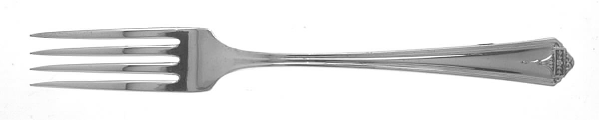 Crestwood (Silverplate, 1930) Fork by Oneida Silver-1