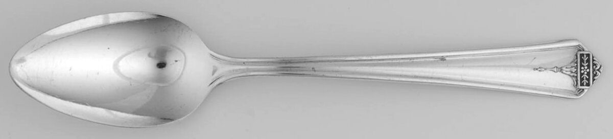 Crestwood (Silverplate, 1930) Five O'Clock Teaspoon by Oneida Silver-1