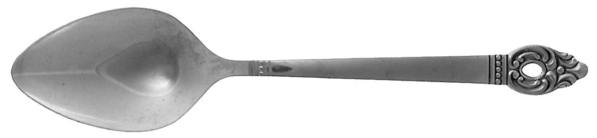 Danish Court (Stainless) Tablespoon (Serving Spoon) by Oneida Silver-1