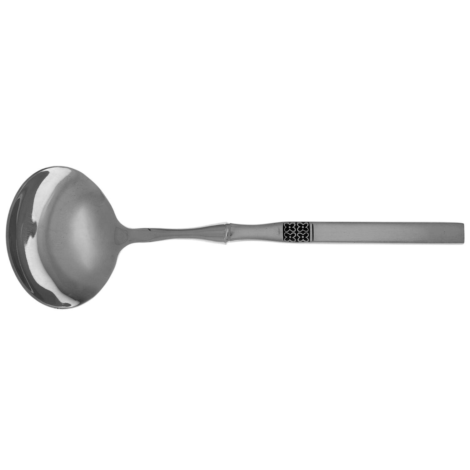 Danish Fling (Stainless) Gravy Ladle with No Spout Stainless Bowl HC by Oneida Silver-1